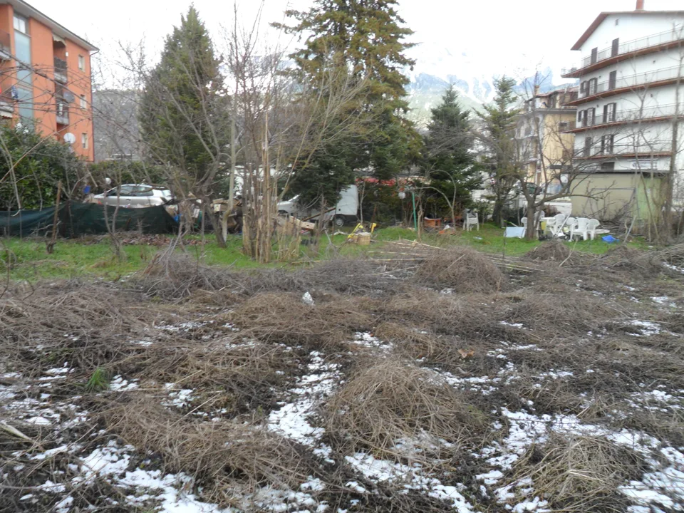 Area prima dell’avvio dei lavori