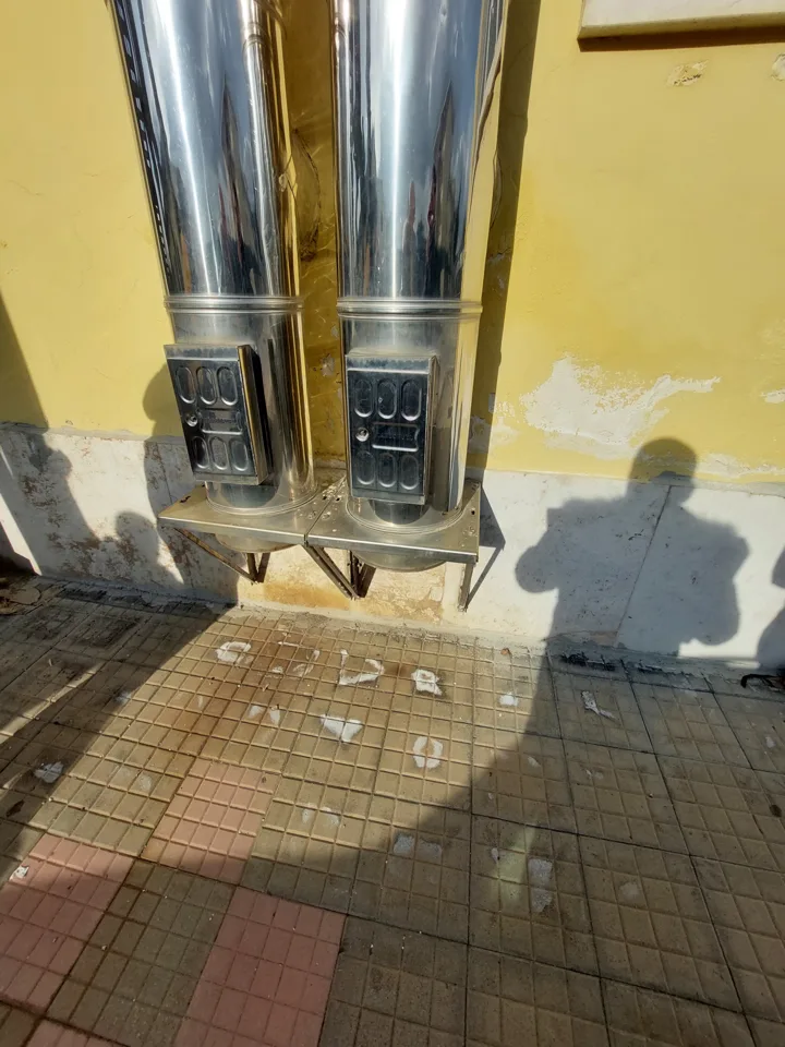 Canne e collegamenti degli impianti