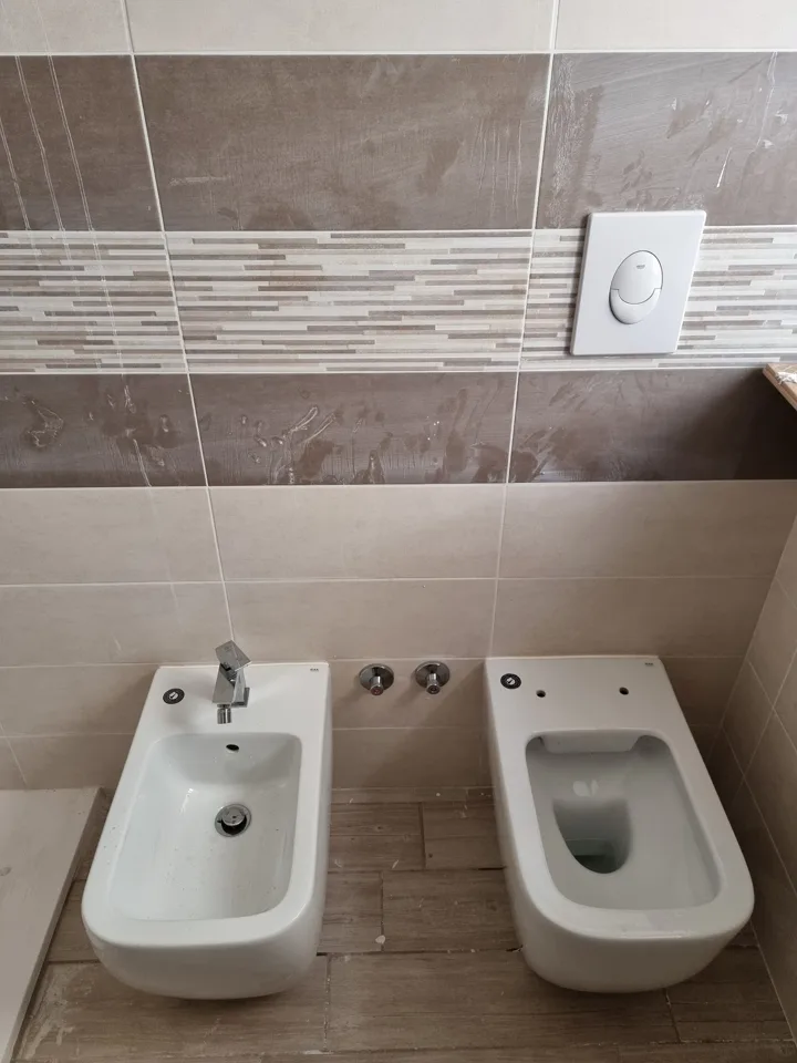 Servizi igienici completati