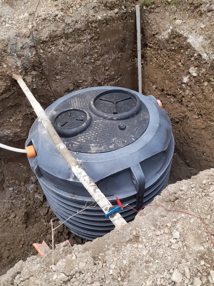 Posa del manufatto interrato